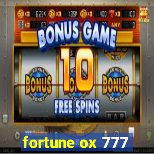 fortune ox 777